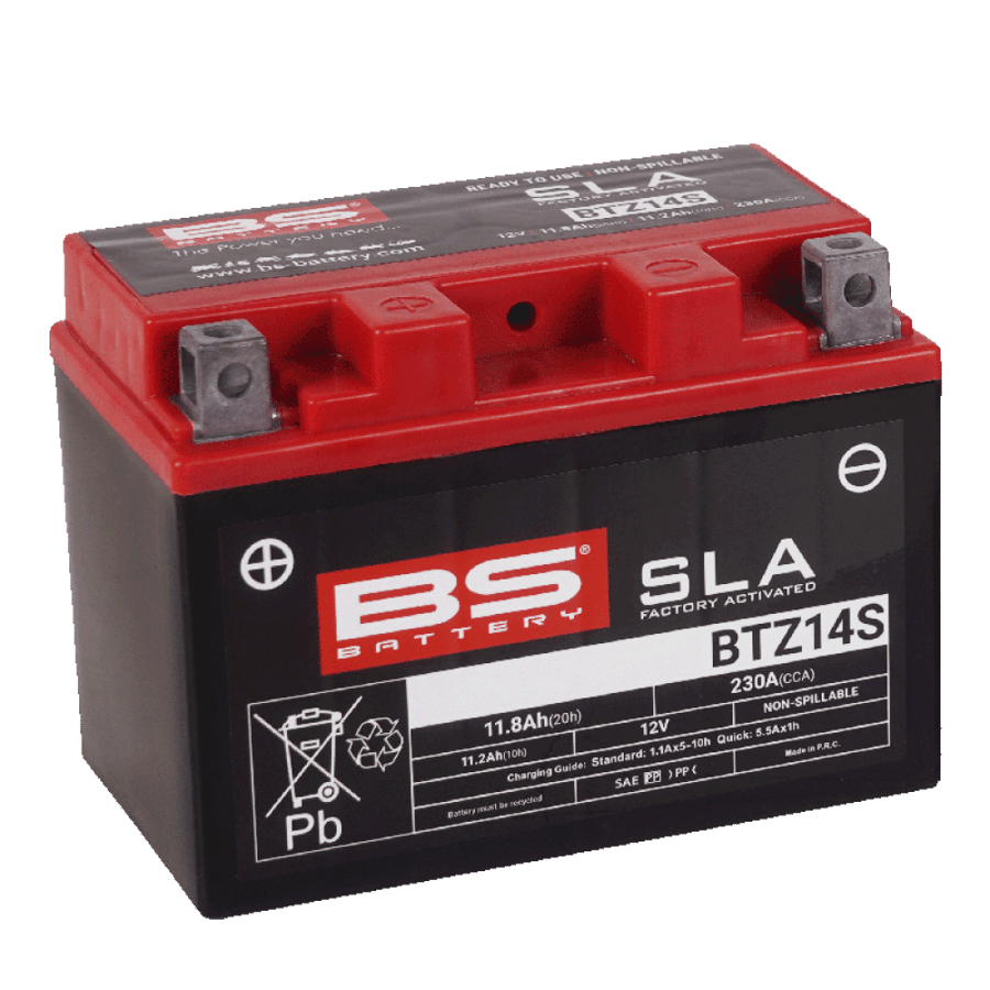بطارية من شركة BS الفرنسية موديل SLA-BTZ14S