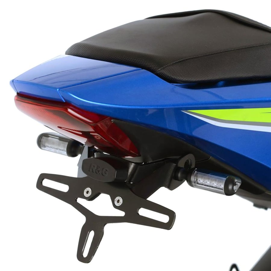 قاعدة لوحه بدون الإشارات من شركة ار اند جي الانجليزية للسوزوكي GSXR1000-GSXR1000R موديلات 2017-2026