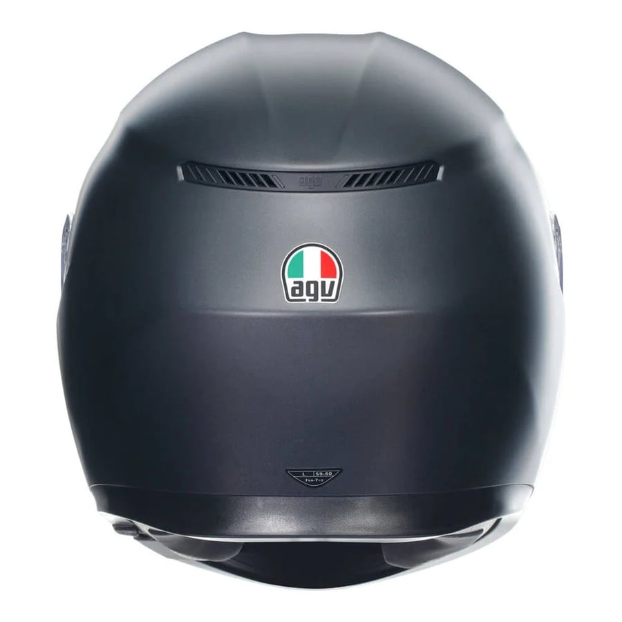 خوذة فل فيس من شركة Agv k3 اسود مطفي