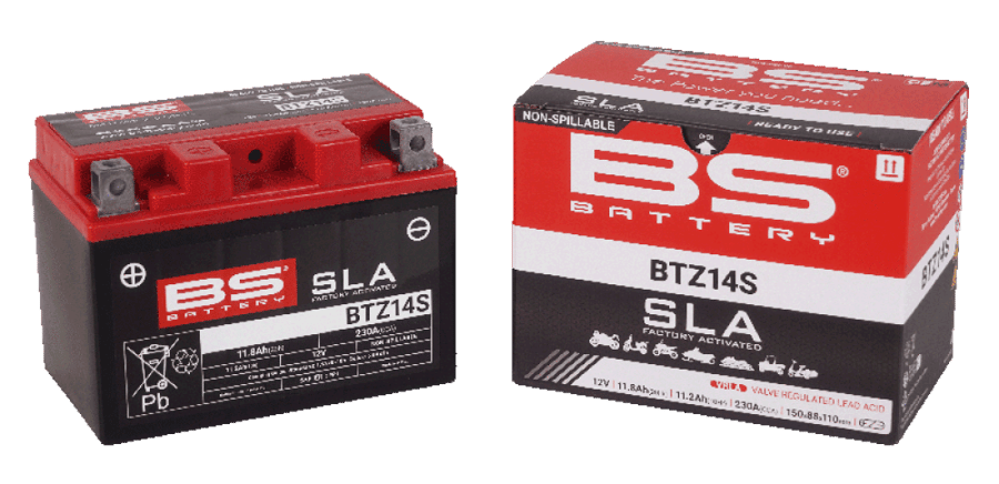 بطارية من شركة BS الفرنسية موديل SLA-BTZ14S