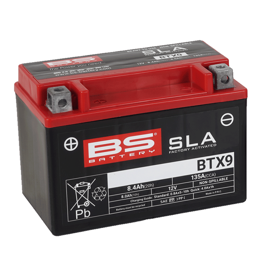 بطارية من شركة BS الفرنسية موديل SLA-BTX9