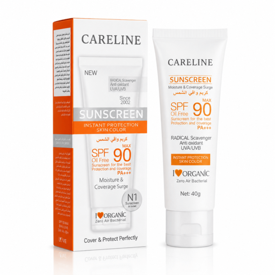 كريم واقي شمس SPF 90 خالي من الزيوت 40جم من كيرلاين