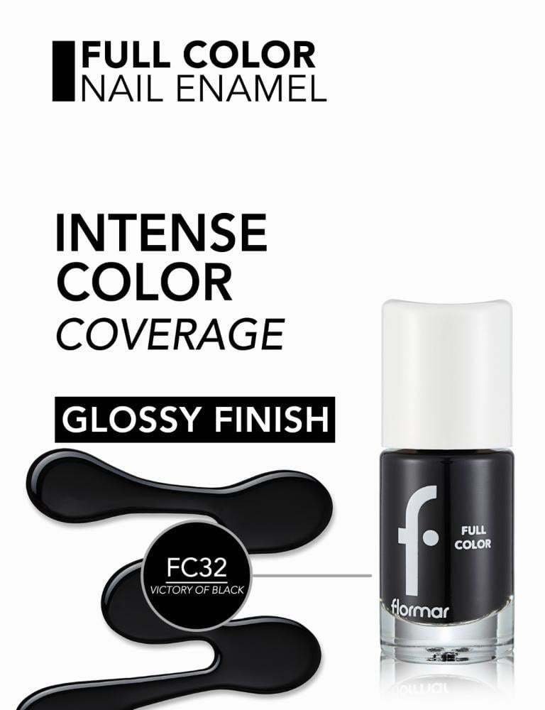 FM FULL COLOR NAIL POLISH ENAMEL FC32- فلومار تجميل