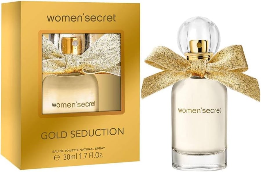 عطر جولد سيداكشن للنساء 30 مل رائحة أنثوية فاخرة بثبات طويل ولمسة جذابة من وومن سيكريت