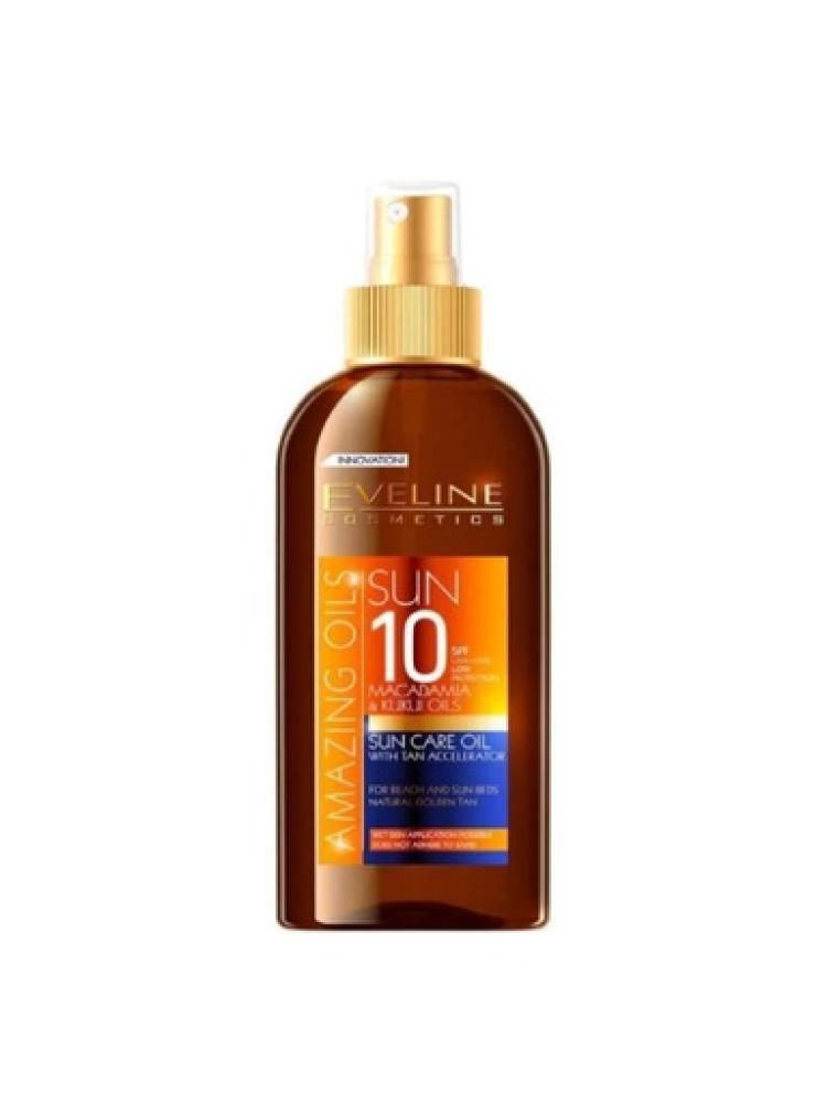 زيت تسمير SPF10 150 مل يمنح البشرة لون برونزي من إيفلين