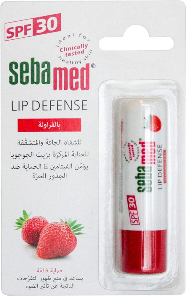مرطب شفاه برائحة الفراولة SPF 30 من سيباميد