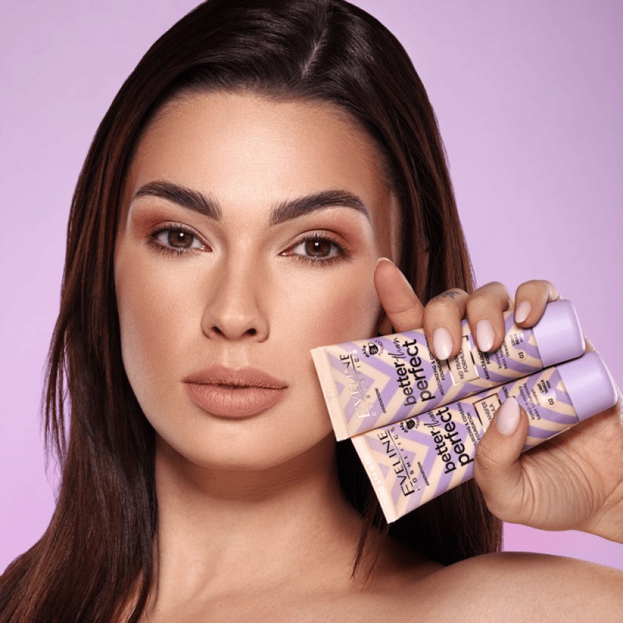 كريم أساس 04 بيج طبيعي بيتر ذان بيرفكت تغطية عالية وترطيب مريح ومظهر طبيعي من ايفي لاين