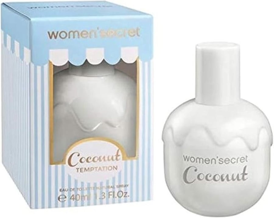 معطر جسم كوكونت تمبتيشن -40مل من وومن سيكريت
