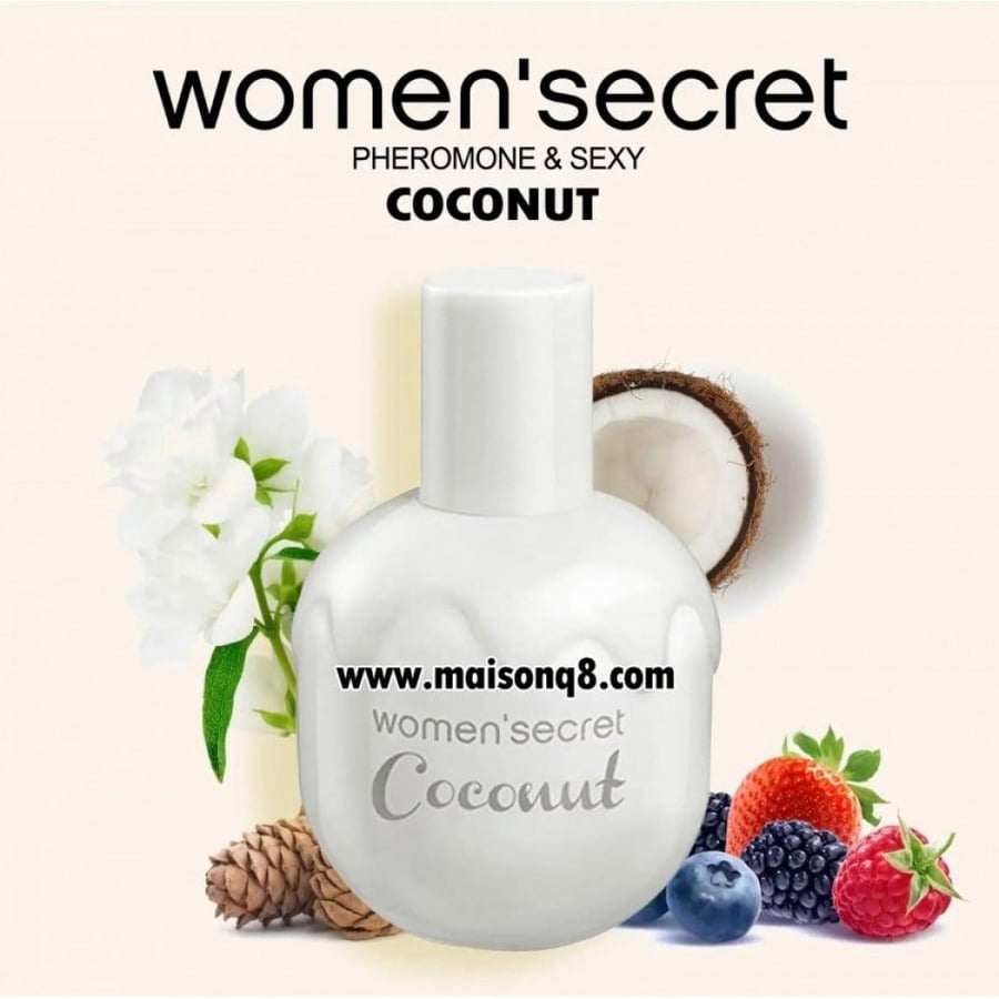 معطر جسم كوكونت تمبتيشن -40مل من وومن سيكريت