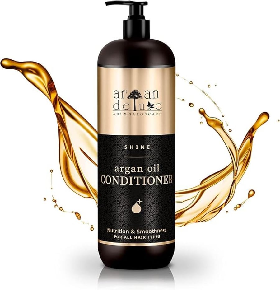 بلسم شعر أرجان دى لوكس 1000 مل argan de luxe - argan oil nourishing