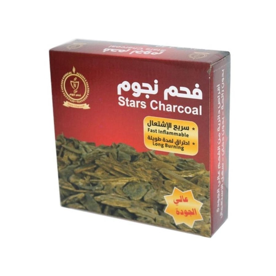 فحم بخور مدور سريع الاشتعال 80 قرص 33مم من نجوم