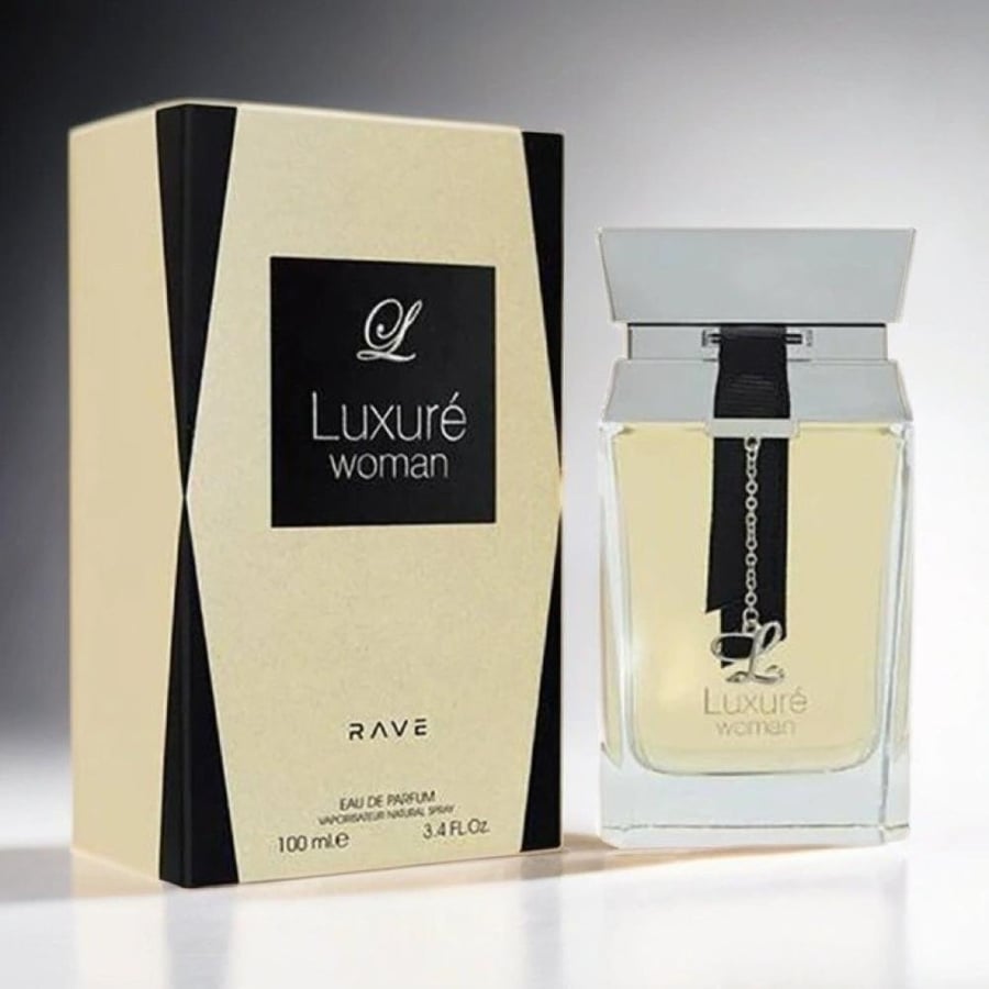 عطر لوكسري وومن للنساء 100 مل - يمنح رائحة أنثوية فاخرة مع ثبات جيد ولمسة مميزة من راف