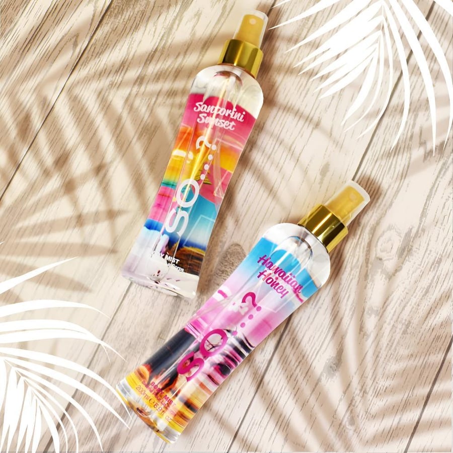 معطر جسم نسائي عسل هاواي ترطيب وانتعاش ورائحة دافئة - 200مل من سو