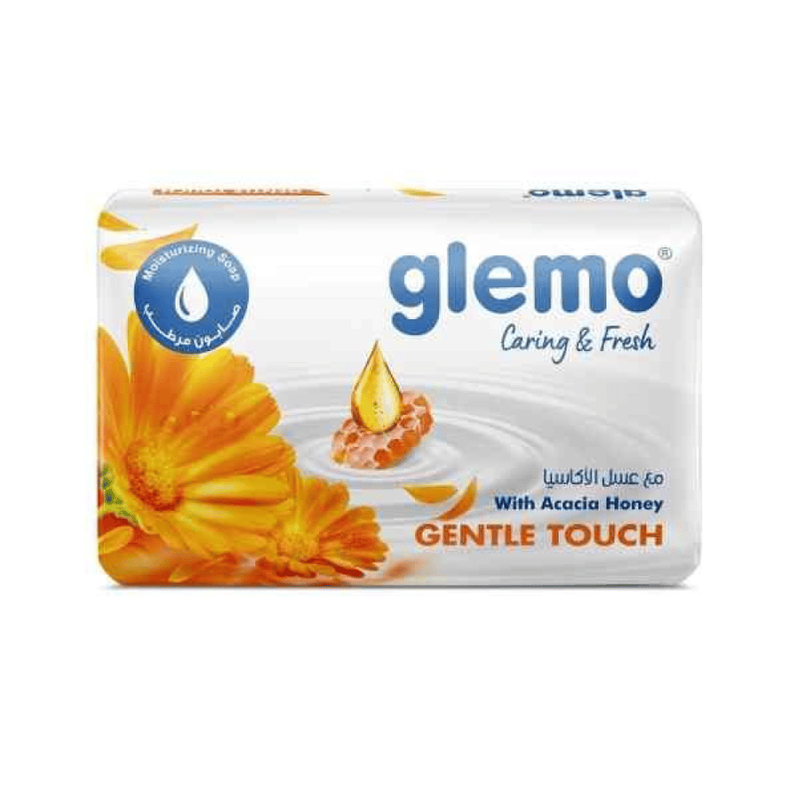 صابون مرطب بعسل الأكاسيا 4 × 120 جم ترطيب ونعومة للبشرة من جليمو