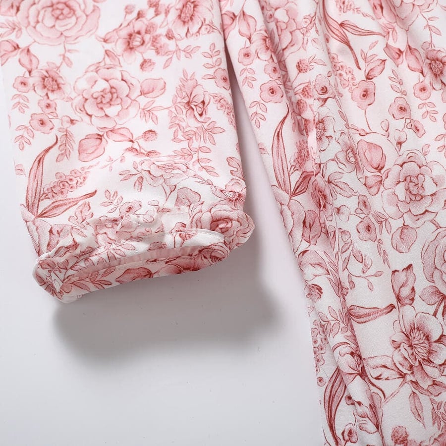 Girls' Spanish floral dress
