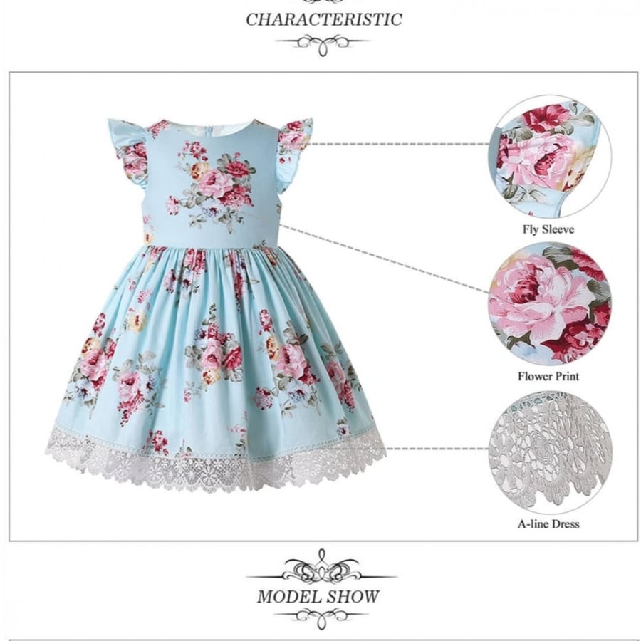 Girls' Spanish dress