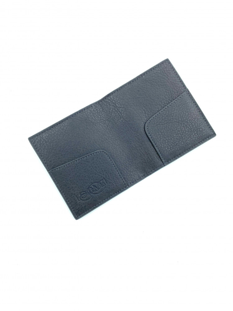 MATT DARK GREY MEN'S CROCODILE WALLET