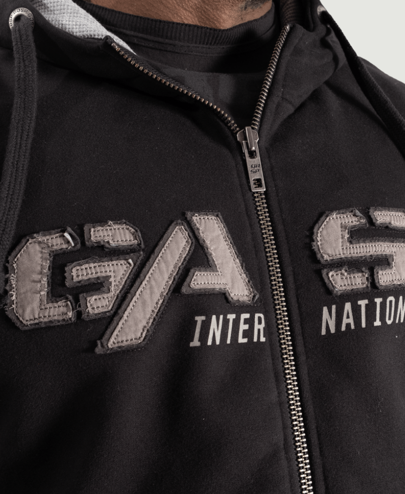 1.2 IBS HOODIE - BLACK