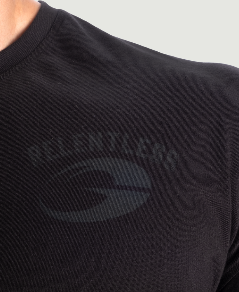 RELENTLESS STANDARD TEE - BLACK