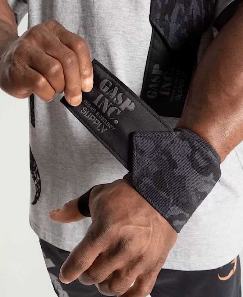 HEAVY WRIST WRAPS 24 DARK CAMO