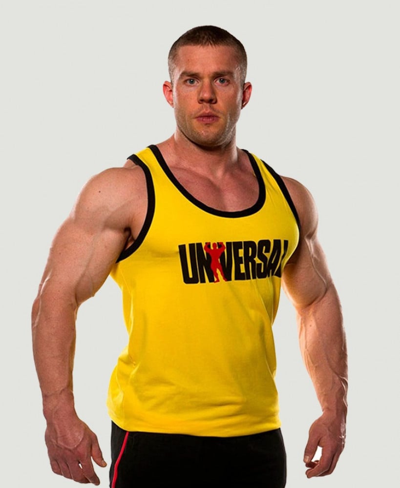 UNIVERSAL NUTRITION TANK - YELLOW