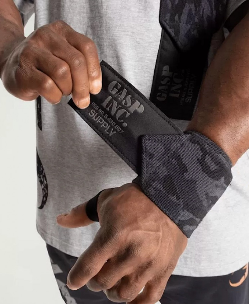 HEAVY WRIST WRAPS 24 DARK CAMO