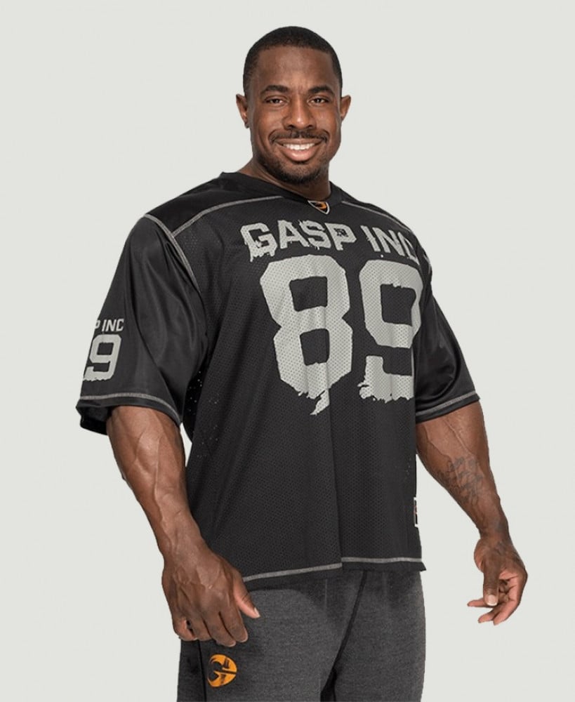 GASP NO1 FOOTBALL TEE BLACK