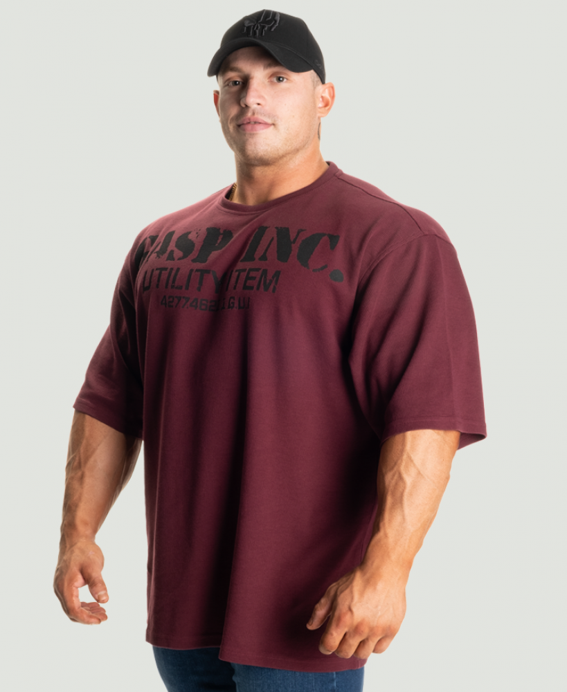 IRON THERMAL TEE - MAROON