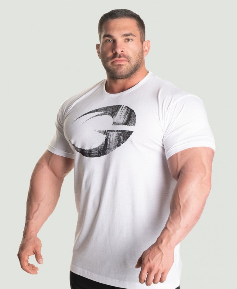 CADET TEE - WHITE-BLACK