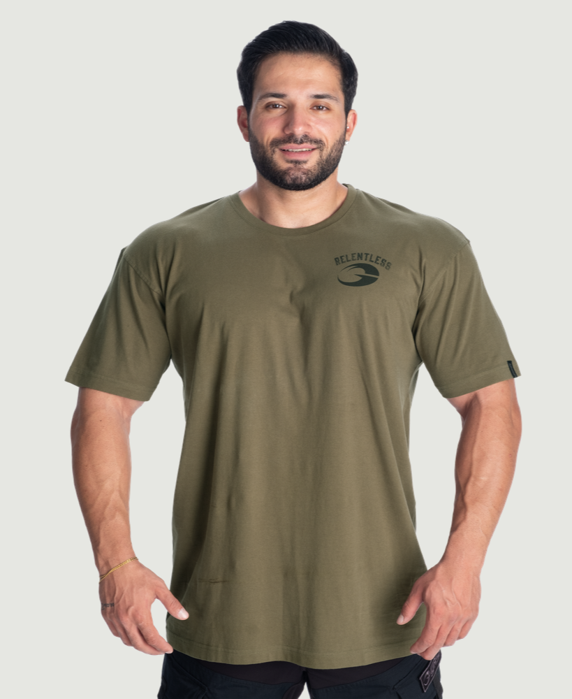 RELENTLESS STANDARD TEE - GREEN