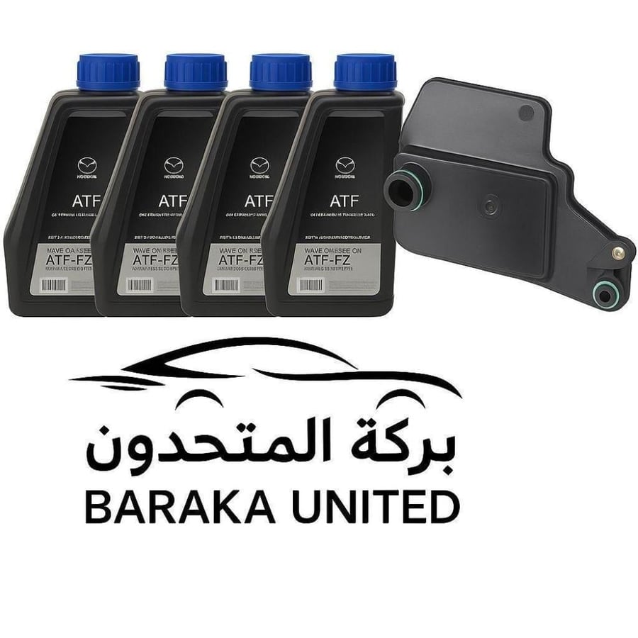بكج زيت القير مازدا CX3 م 2017/2024 (4) حبات زيت قير+فلتر قير+ غرا الماني