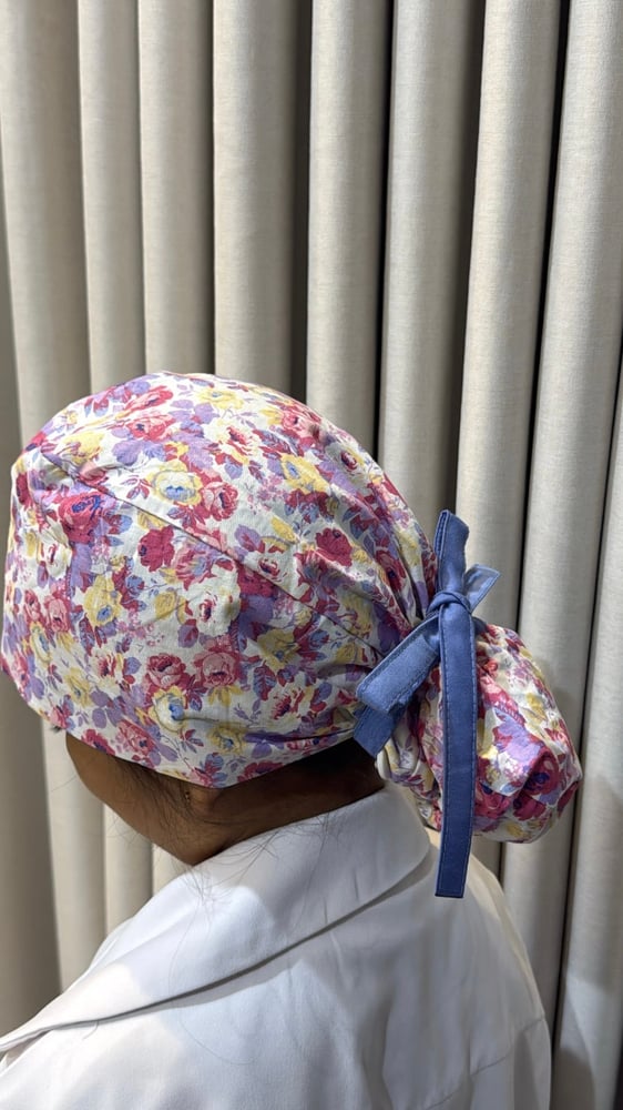 surgical cup - flowers