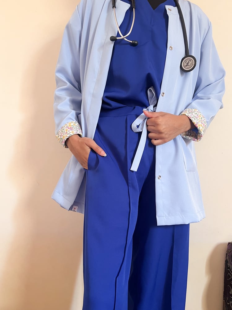 - Formal scrub - jacket  blue