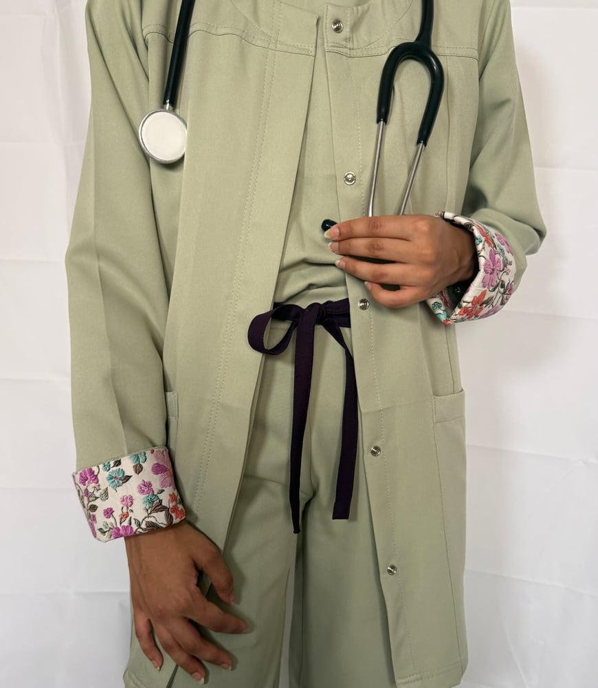 purple Flowers Jacket