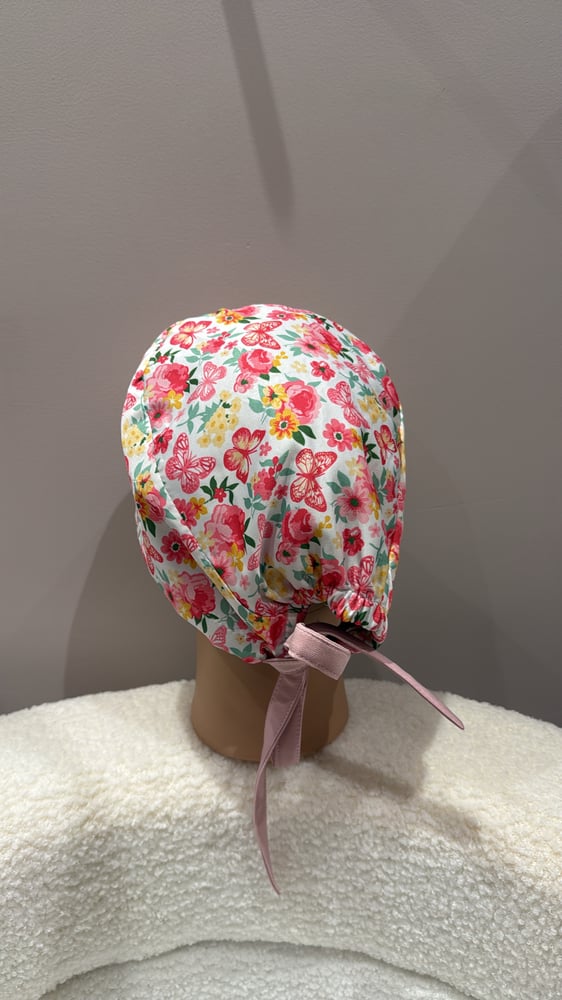 scrub cap - butterfly