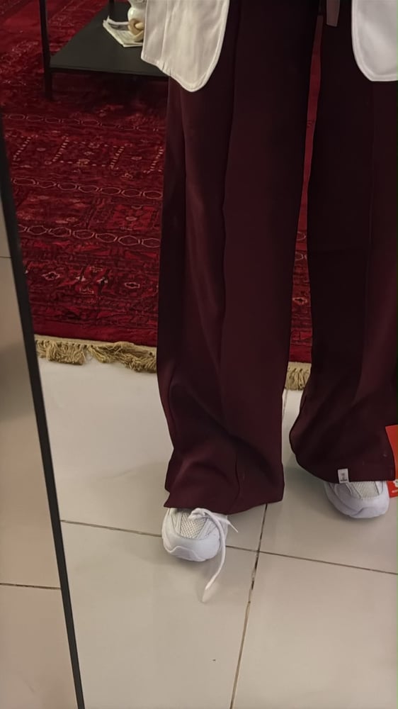 Formal Scrub -عنابي