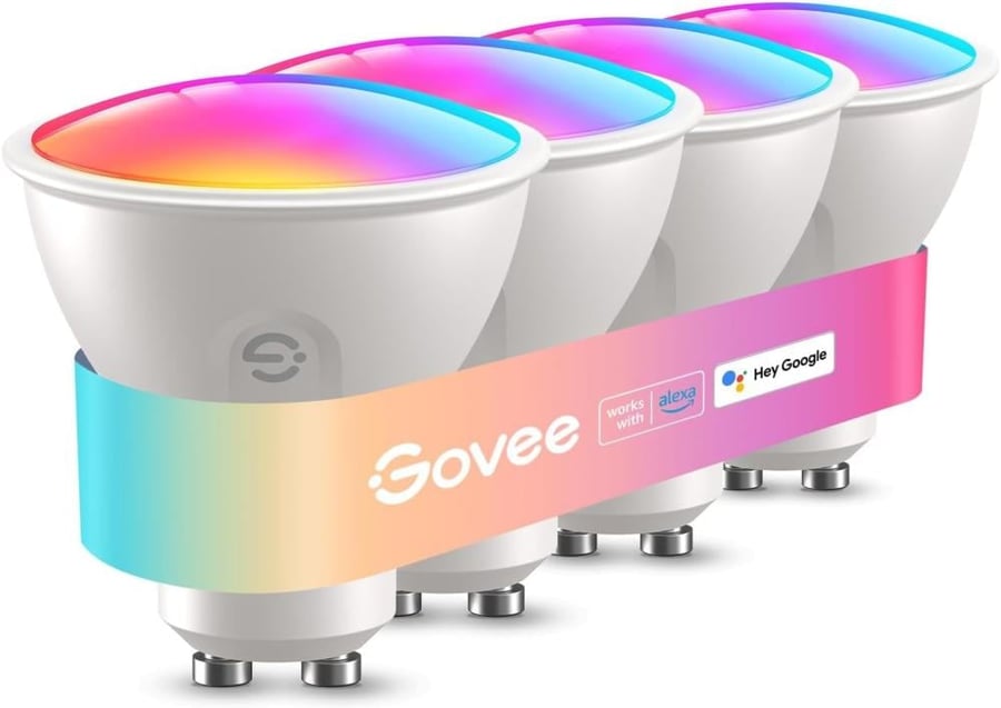 مصباح ذكي ملون LED متوافق مع أليكسا وجوجل هوم