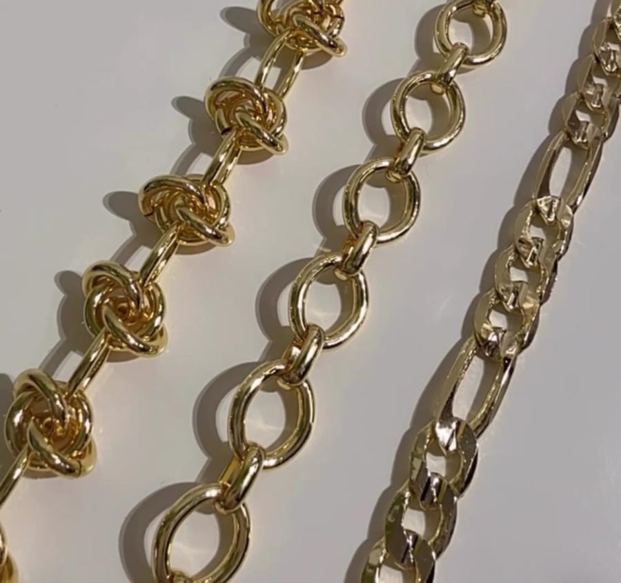 عرض 3 اساور مطلية