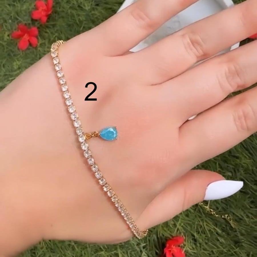 High-quality gold-plated anklet