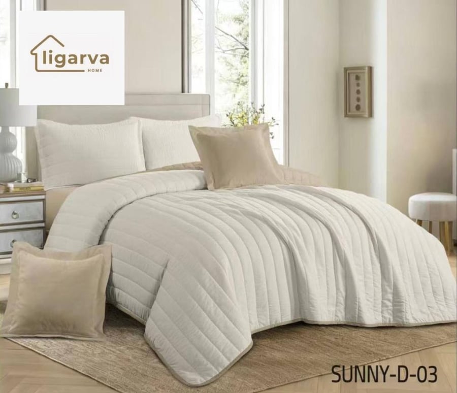 لحاف سوني مضغوط  مايكروفايبر  نفرين  سادهSUNNY-D-1