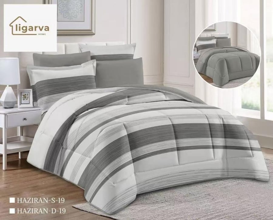 لحاف نفرين مايكروفايبر وجهين ساده HAZIRAN-S-11