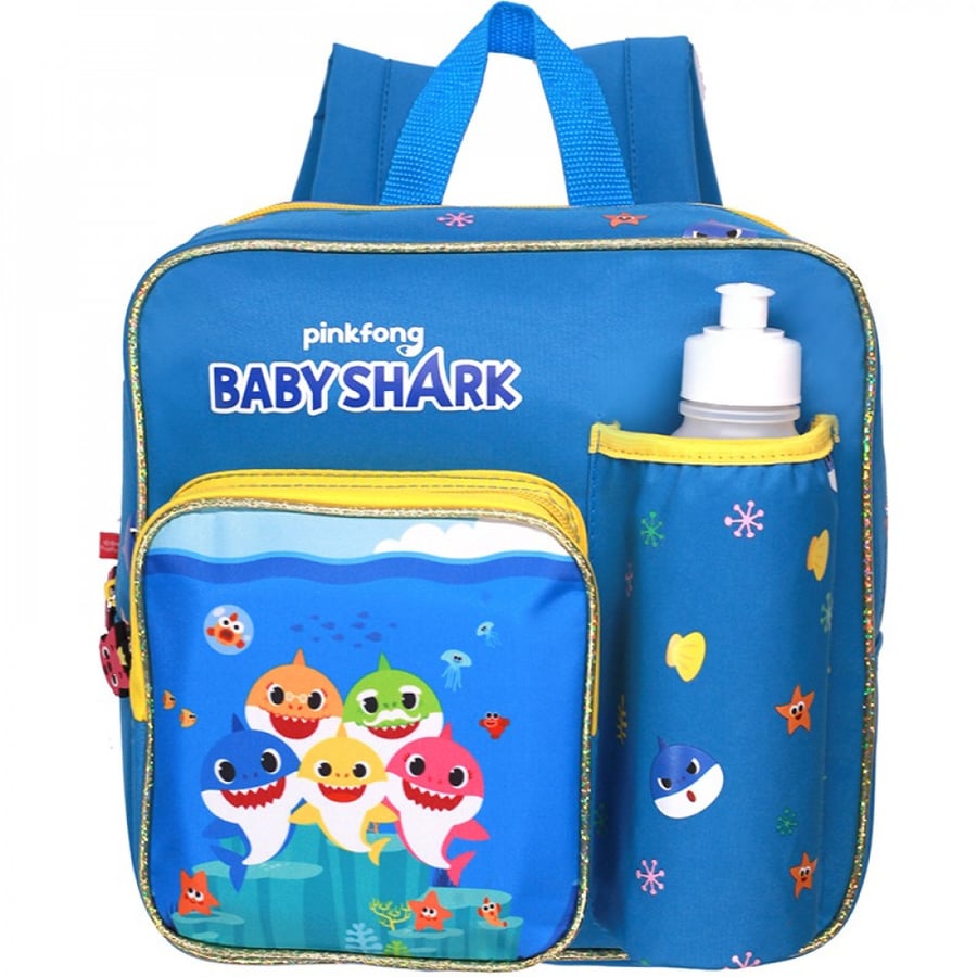 شنطة ظهر,علبة غداء ,زمزمية,بينك فونج, pinkfong, backpack,bag
