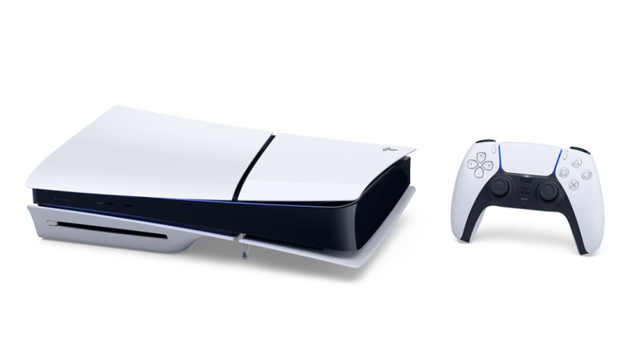 بلاستيشن 5 سليم  سي دي PS5 Slim CD لون احمر