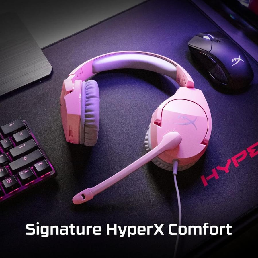 سماعة هايبر اكس كلاود ستينغر HyperX Cloud Stinger pink