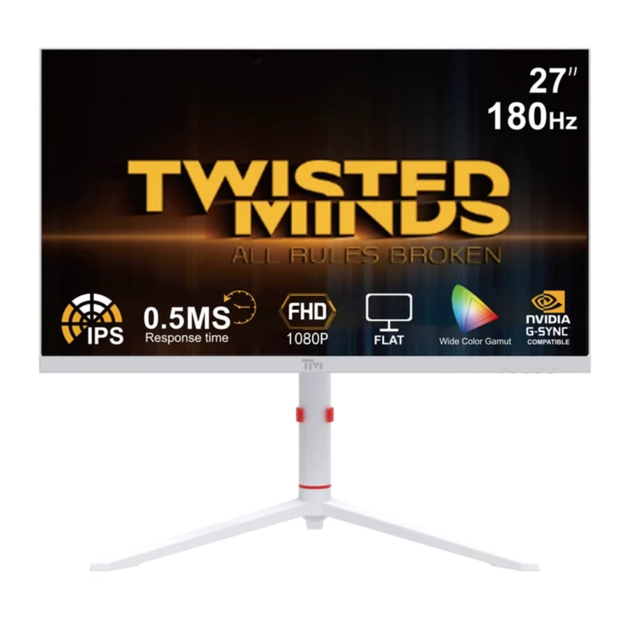 شاشة الالعاب مقاس 27″ بدقة Full HD ومعدل تحديث 180Hz