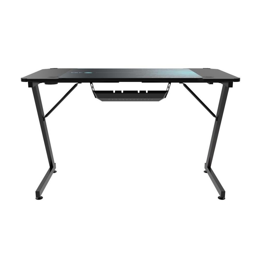 طاولة قيمنق ASA Ultra بإضاءة RGB مع ماوس باد مقاس 120 × 60 × 75 سم – أسود
