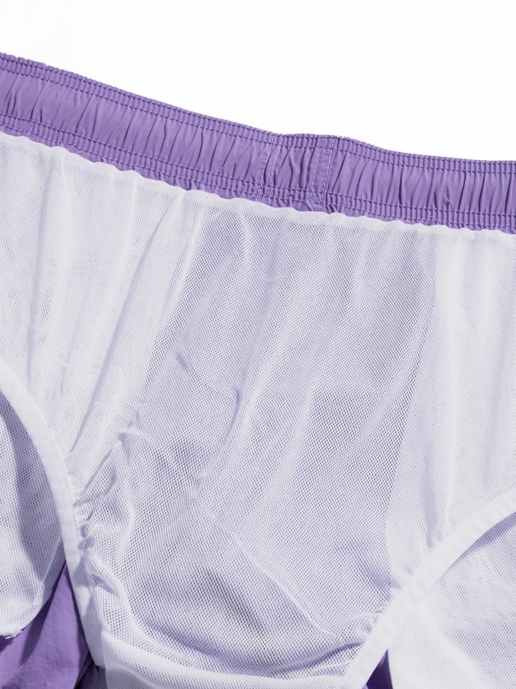 Lavender shorts