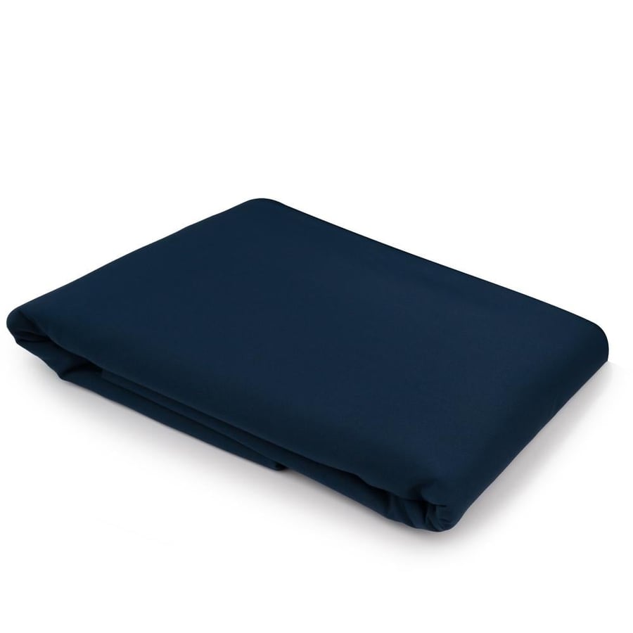 Luxurious winter fabric, plain, color (navy) PERFECT