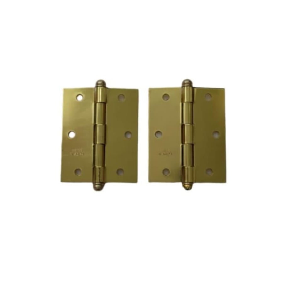3.5*3 Gold Three Hole Wood Hinges