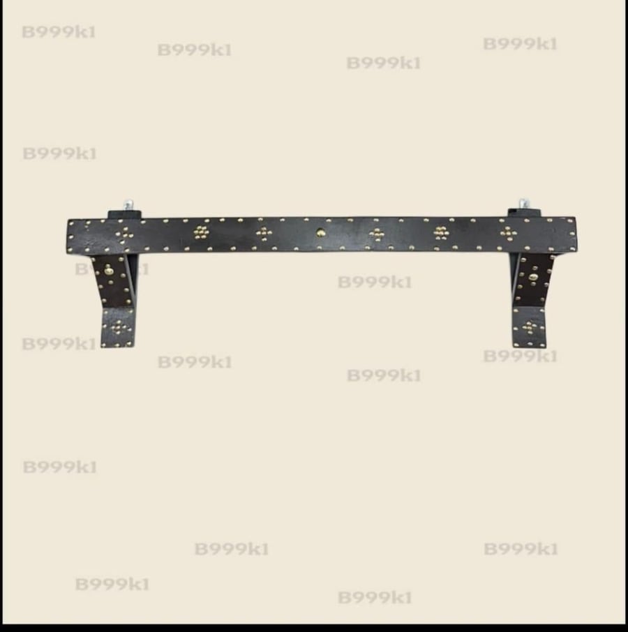 رف خشب طول 100 سم